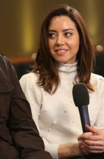 AUBREY PLAZA at Deadline Studio at 2018 Sundance Film Festival 01/20/2018