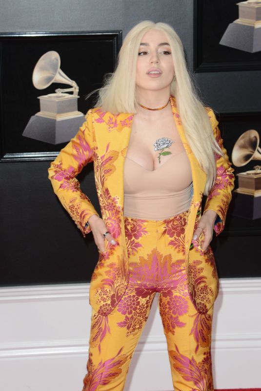 AVA MAX at Grammy 2018 Awards in New York 01/28/2018