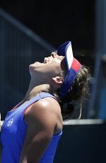 BARBORA STRYCOVA at Australian Open Tennis Tournament in Melbourne 01/18/2018