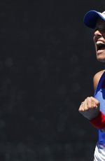 BARBORA STRYCOVA at Australian Open Tennis Tournament in Melbourne 01/18/2018