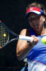 BARBORA STRYCOVA at Australian Open Tennis Tournament in Melbourne 01/18/2018