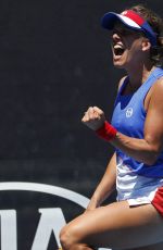 BARBORA STRYCOVA at Australian Open Tennis Tournament in Melbourne 01/18/2018