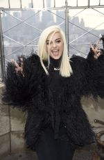 BEBE REXHA at Empire State Building in New York 01/16/2018