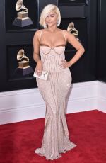 BEBE REXHA at Grammy 2018 Awards in New York 01/28/2018