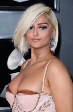 BEBE REXHA at Grammy 2018 Awards in New York 01/28/2018