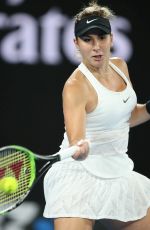 BELINDA BENCIC at 2018 Australian Open Tennis Tournament in Melbourne 01/15/2018