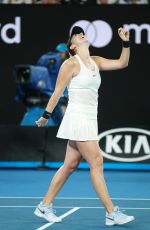 BELINDA BENCIC at 2018 Australian Open Tennis Tournament in Melbourne 01/15/2018
