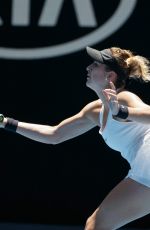 BELINDA BENCIC at Australian Open Tennis Tournament in Melbourne 01/17/2018