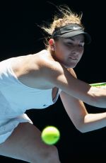BELINDA BENCIC at Australian Open Tennis Tournament in Melbourne 01/17/2018