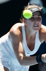 BELINDA BENCIC at Australian Open Tennis Tournament in Melbourne 01/17/2018
