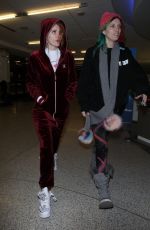 BELLA and DANI THORNE at LAX Airport in Los Angeles 01/20/2018