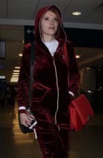 BELLA and DANI THORNE at LAX Airport in Los Angeles 01/20/2018