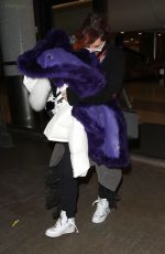 BELLA and DANI THORNE at LAX Airport in Los Angeles 01/23/2018