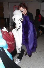 BELLA and DANI THORNE at LAX Airport in Los Angeles 01/23/2018