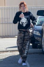 BELLA and DANI THORNE on the Set of a Music Video in Los Angeles 01/13/2018