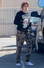 BELLA and DANI THORNE on the Set of a Music Video in Los Angeles 01/13/2018