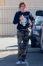 BELLA and DANI THORNE on the Set of a Music Video in Los Angeles 01/13/2018