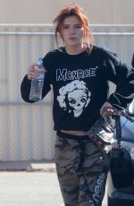 BELLA and DANI THORNE on the Set of a Music Video in Los Angeles 01/13/2018