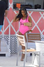 BELLA DARIA in Swimsuit on Vacation in Bahamas 01/04/2018