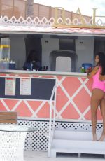 BELLA DARIA in Swimsuit on Vacation in Bahamas 01/04/2018