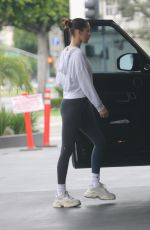 BELLA HADID at a Gas Station in Beverly Hills 01/08/2018