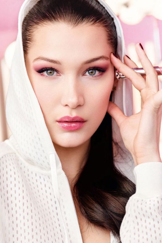 BELLA HADID for Dior Lip Glow, 2018 Campaign