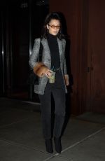 BELLA HADID Leaves Gigi