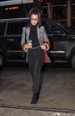 BELLA HADID Leaves Gigi