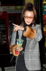 BELLA HADID Leaves Gigi