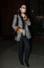BELLA HADID Leaves Gigi