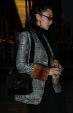 BELLA HADID Leaves Gigi