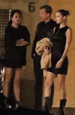 BELLA HADID Leaves Nobu in Malibu 01/02/2018