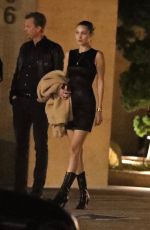 BELLA HADID Leaves Nobu in Malibu 01/02/2018