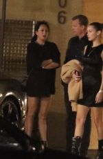 BELLA HADID Leaves Nobu in Malibu 01/02/2018