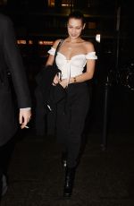 BELLA HADID Night Out in Milan 01/15/2018