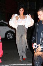 BELLA HADID Night Out in New York 01/26/2018