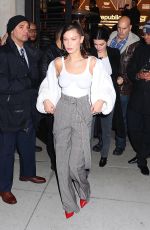 BELLA HADID Night Out in New York 01/26/2018