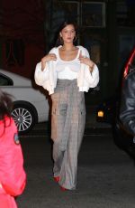 BELLA HADID Night Out in New York 01/26/2018