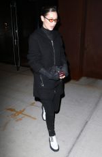 BELLA HADID Night Out in New York 01/29/2018