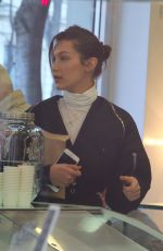 BELLA HADID Out and About in Milan 01/14/2018