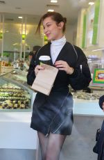 BELLA HADID Out and About in Milan 01/14/2018