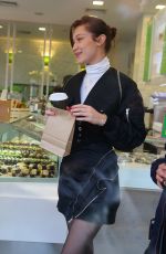 BELLA HADID Out and About in Milan 01/14/2018