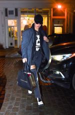 BELLA HADID Out and About in New York 01/11/2018