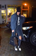 BELLA HADID Out and About in New York 01/11/2018