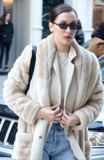 BELLA HADID Out and About in New York 01/26/2018