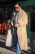 BELLA HADID Out and About in New York 01/26/2018