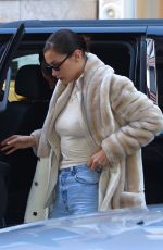 BELLA HADID Out and About in New York 01/26/2018