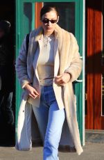 BELLA HADID Out and About in New York 01/26/2018