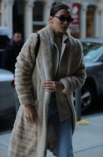 BELLA HADID Out and About in New York 01/26/2018