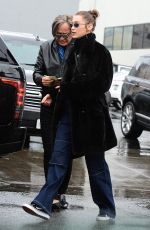 BELLA HADID Out for Lunch at Il Pastaio in Beverly Hills 01/09/2018